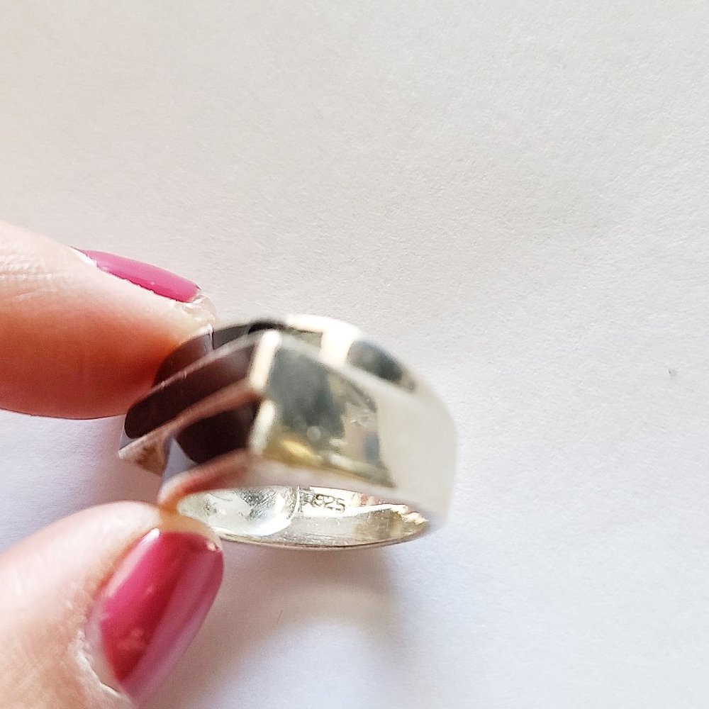 10/4 STERLING SILVER RING - Picture 5 of 9